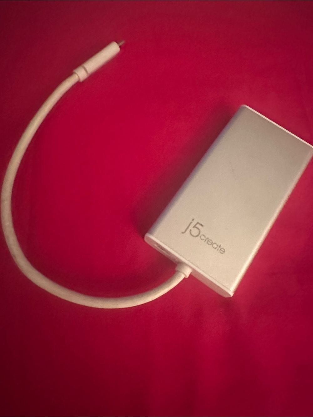 Silver USB-C to VGA/HDMI Adapter - Silver